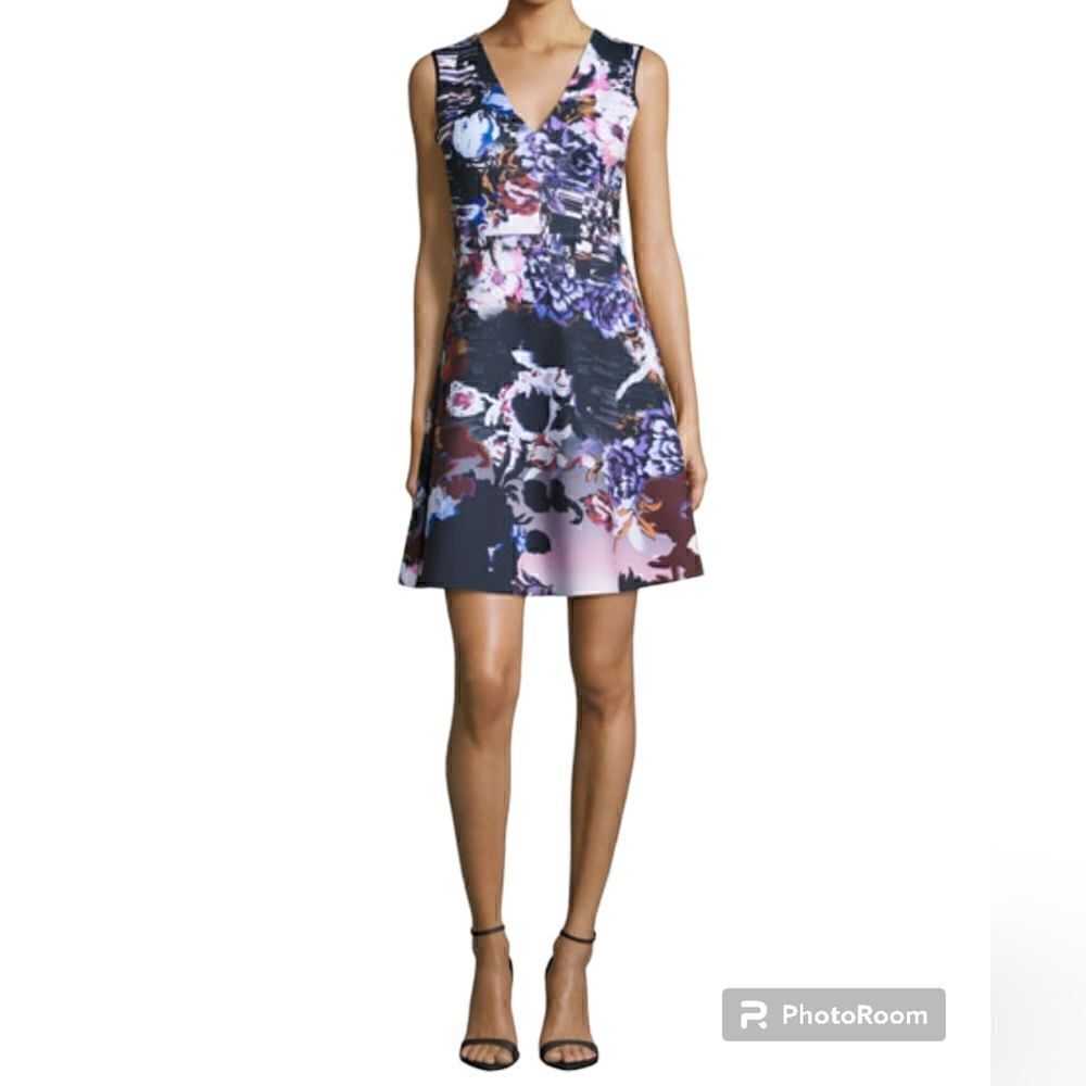 Clover Canyon Multicolor Floral Midi Dress Womens Medium